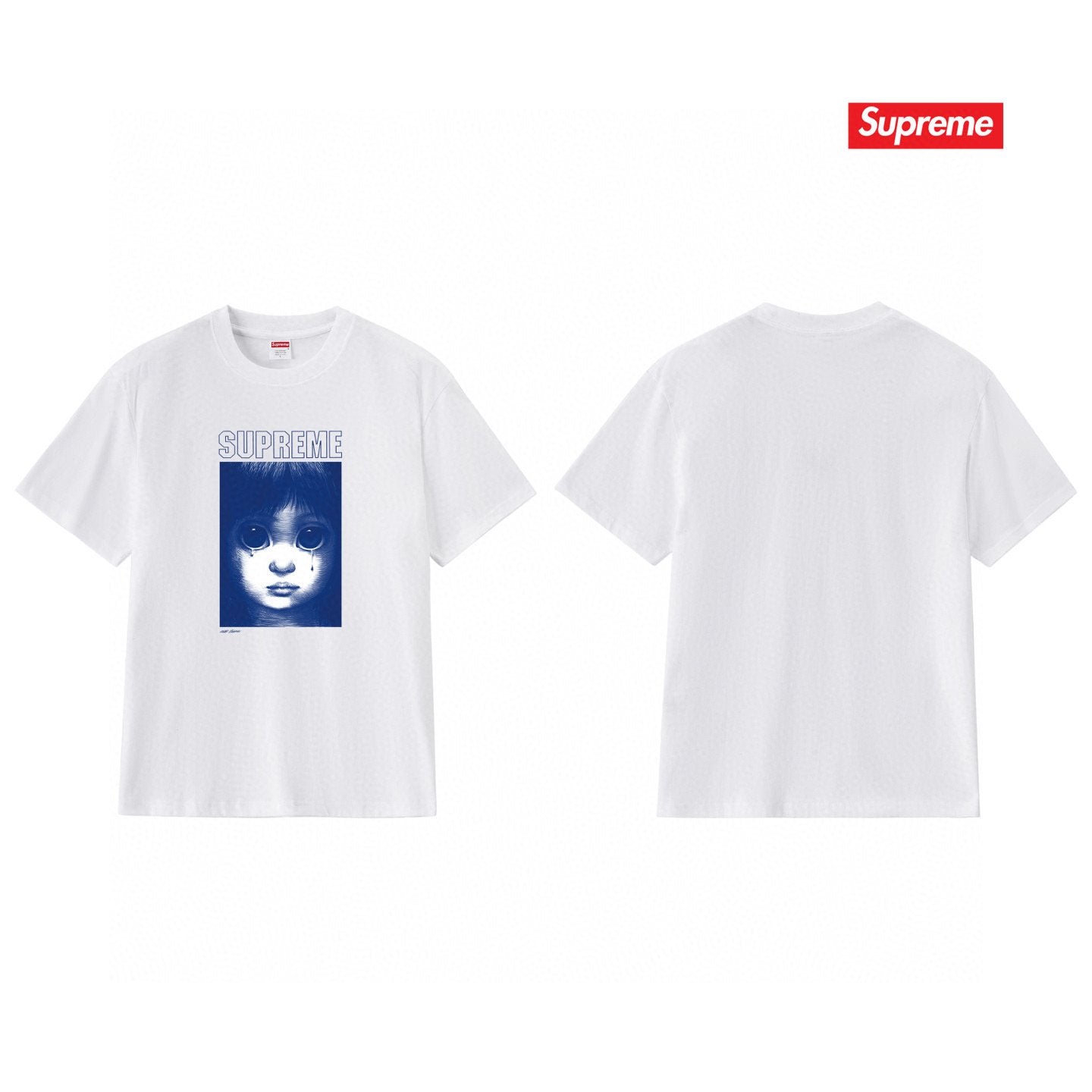 Supreme Portrait Graphic Short-Sleeve T-Shirt — back