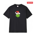 Supreme Grinch Santa Graphic T-Shirt — hero