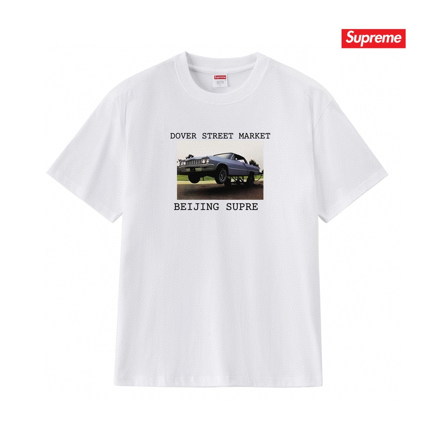 Supreme DSM Car Graphic T-Shirt — hero