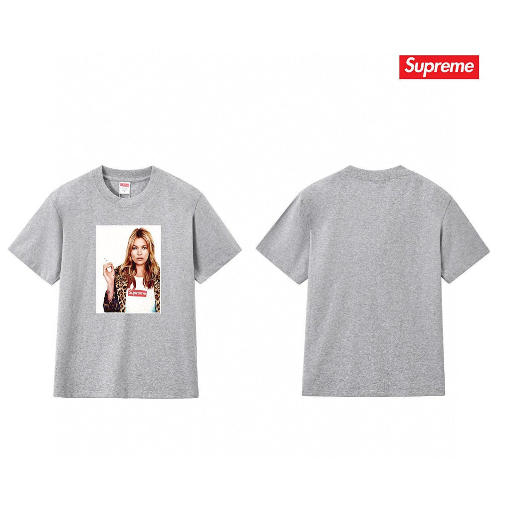 Supreme Kate Moss Portrait Graphic T-Shirt — back