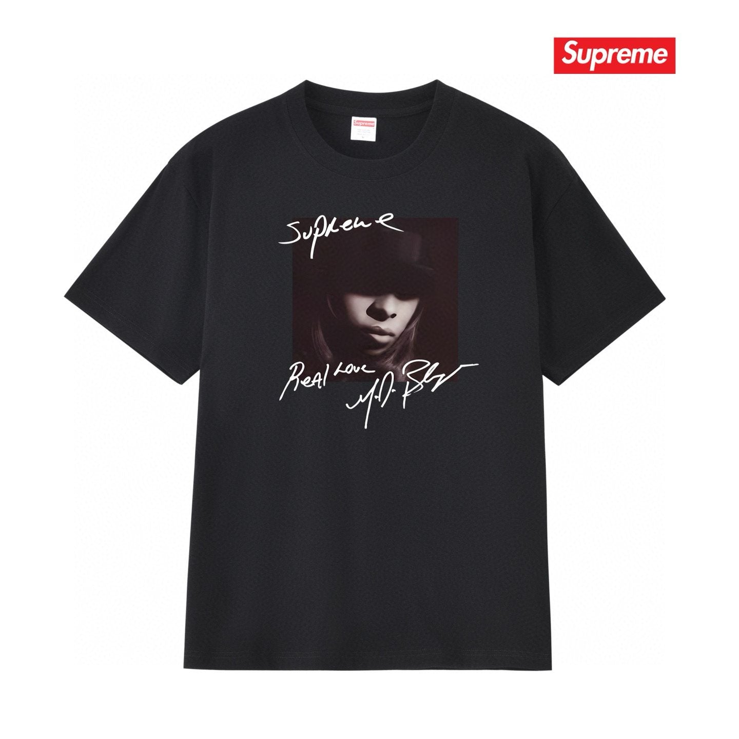 Supreme Portrait Signature Graphic T-Shirt — front