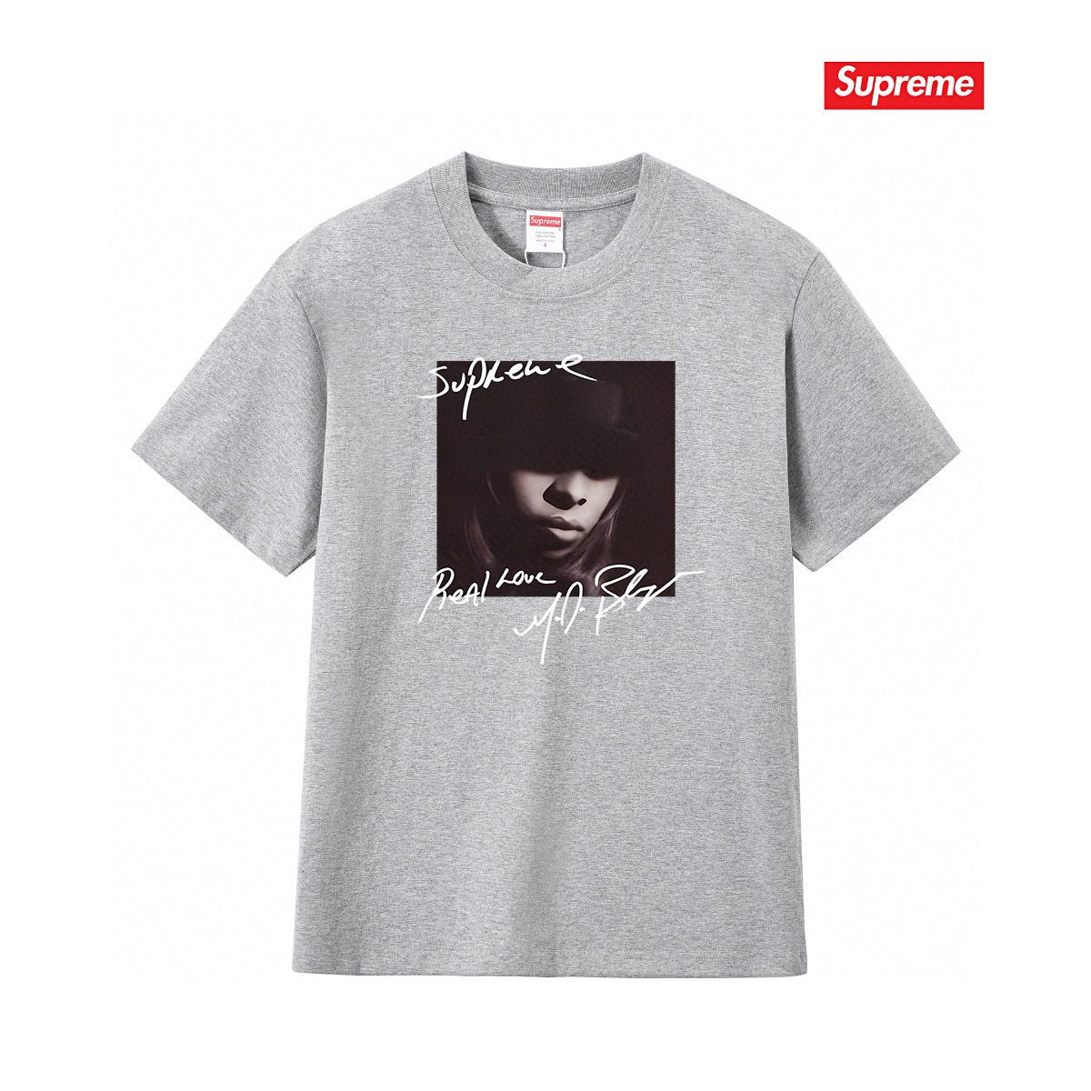 Supreme Portrait Signature Graphic T-Shirt — front