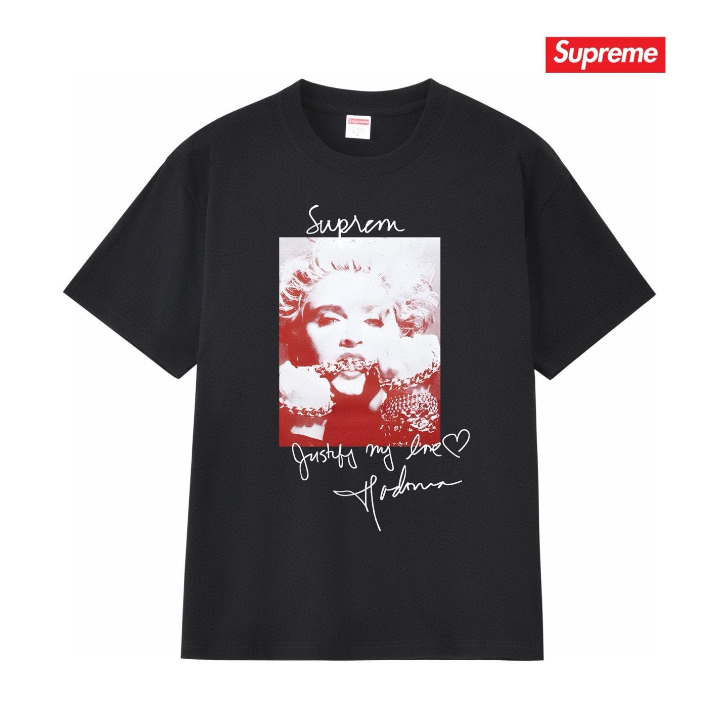 Supreme Portrait Graphic T-Shirt — front