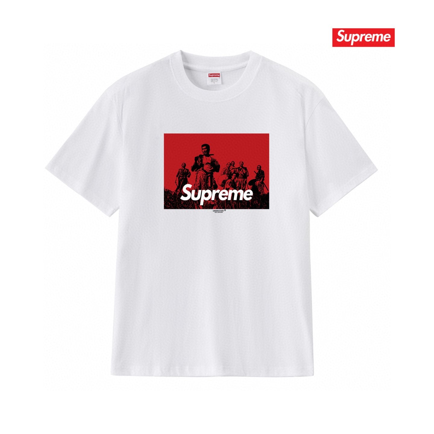 Supreme Front and Back Graphic T-Shirt — front