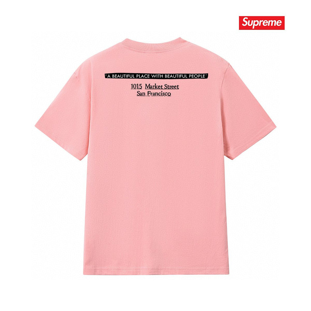 Supreme Address Graphic Short-Sleeve T-Shirt — back