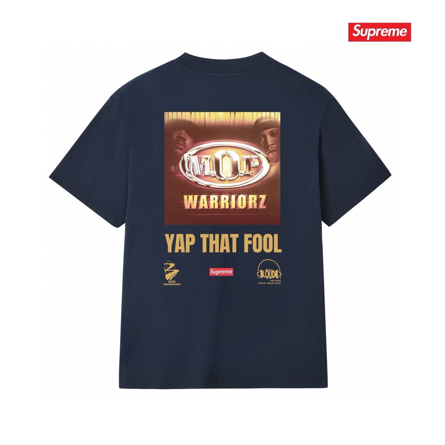 Supreme Front & Back Graphic T-Shirt — back