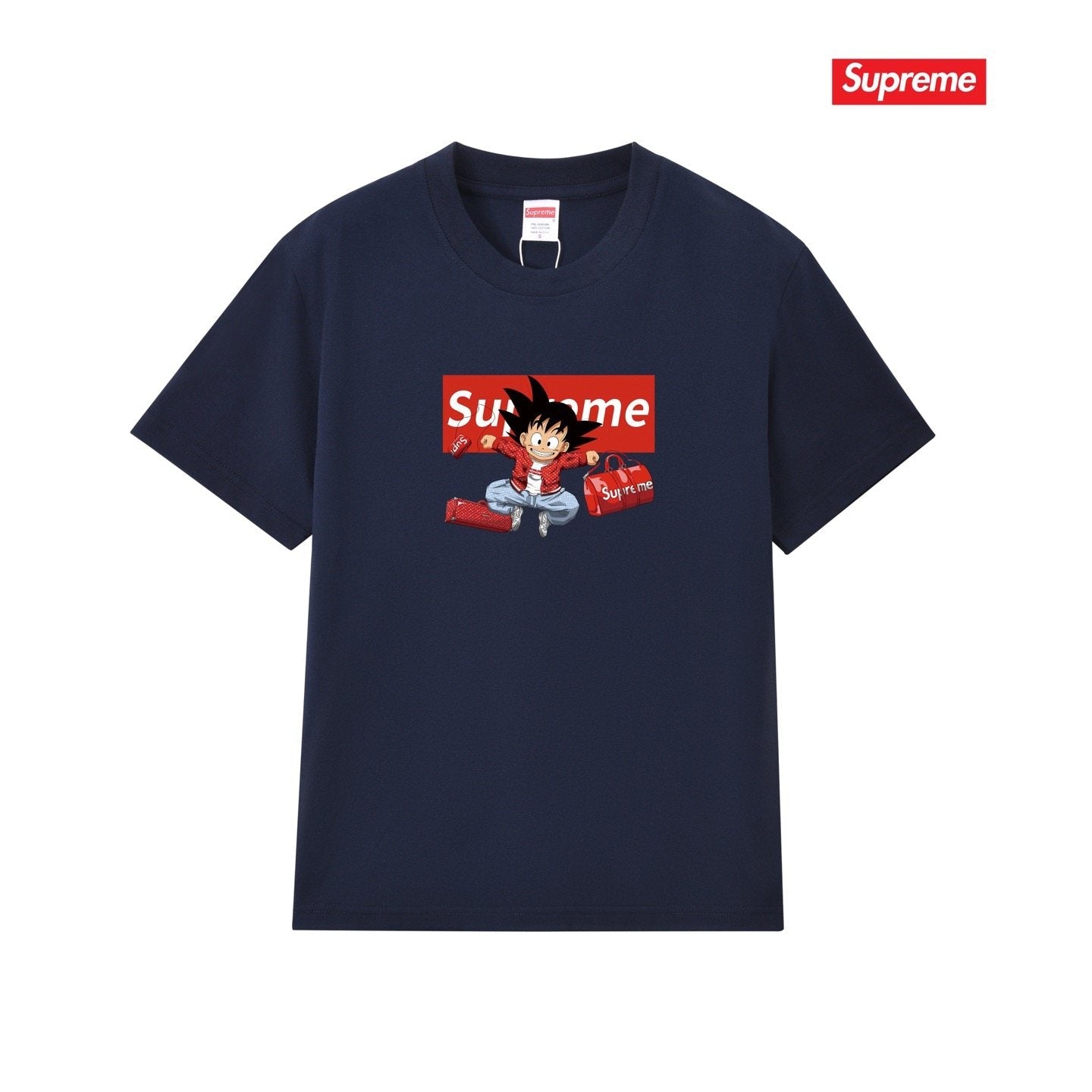 Supreme Anime Graphic Short-Sleeve T-Shirt — front