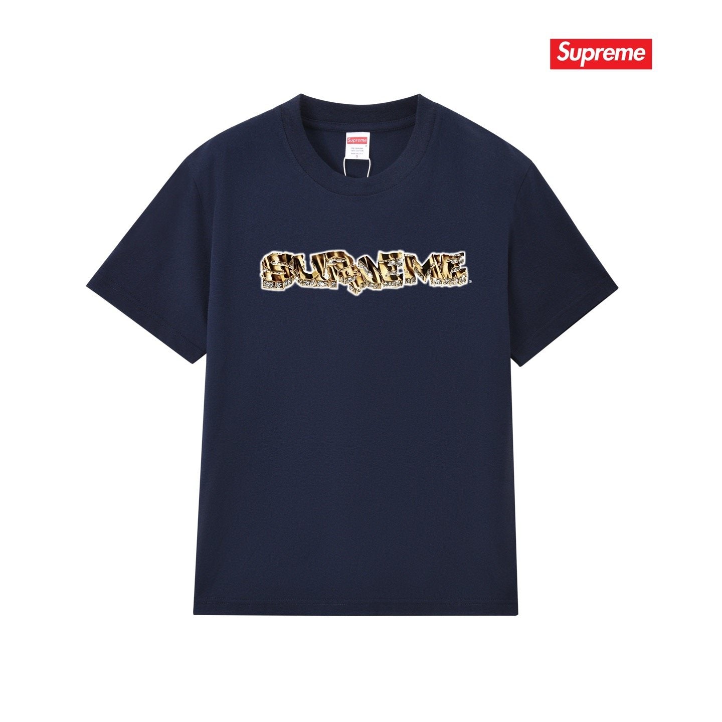 Supreme In Stores Now Graphic T-Shirt — front