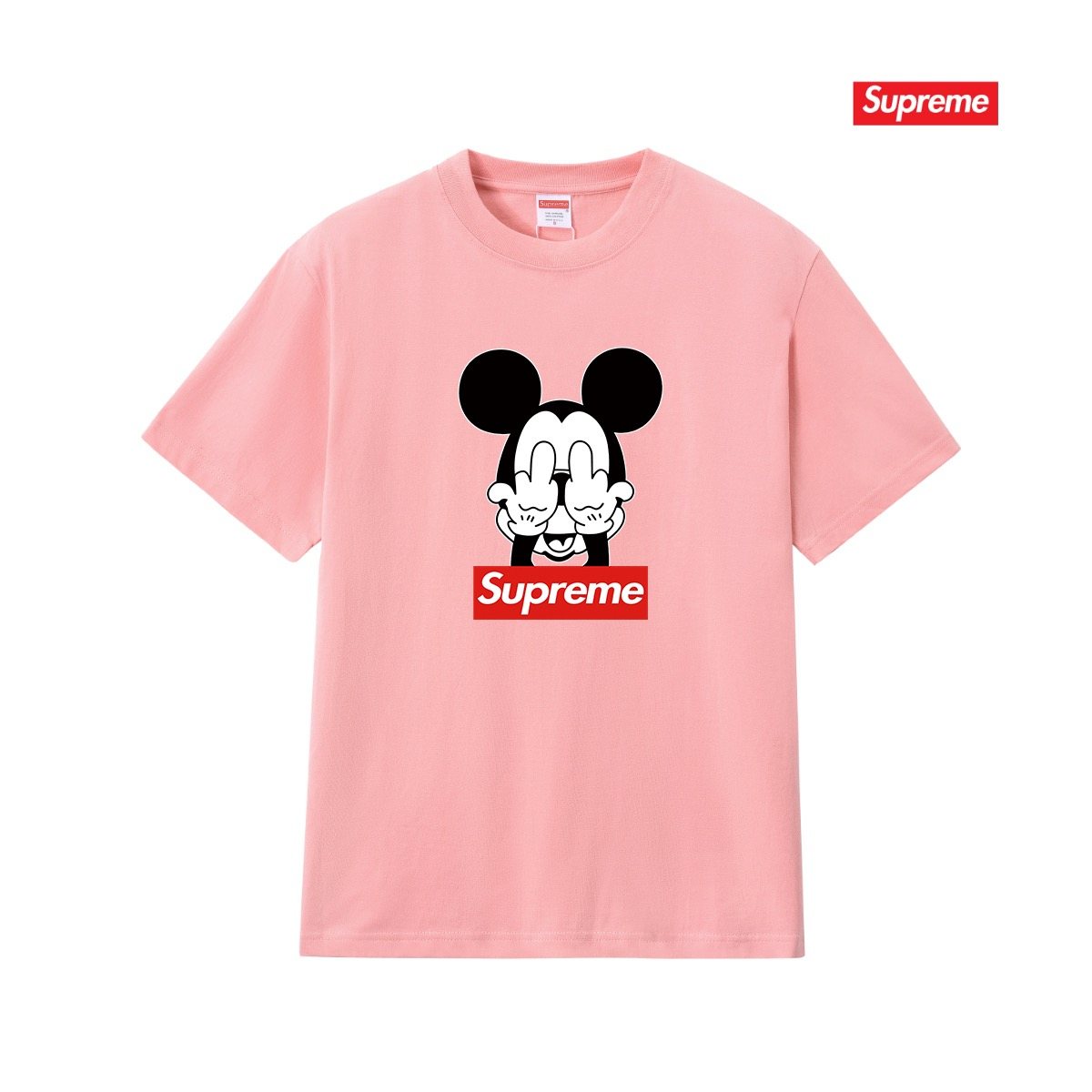 Supreme Mickey Character Graphic T-Shirt — front