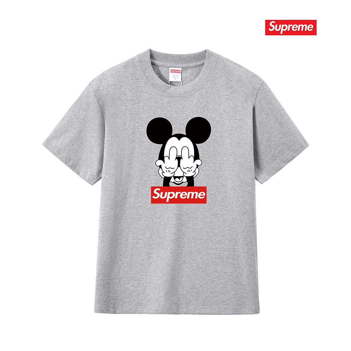 Supreme Mickey Character Graphic T-Shirt — front