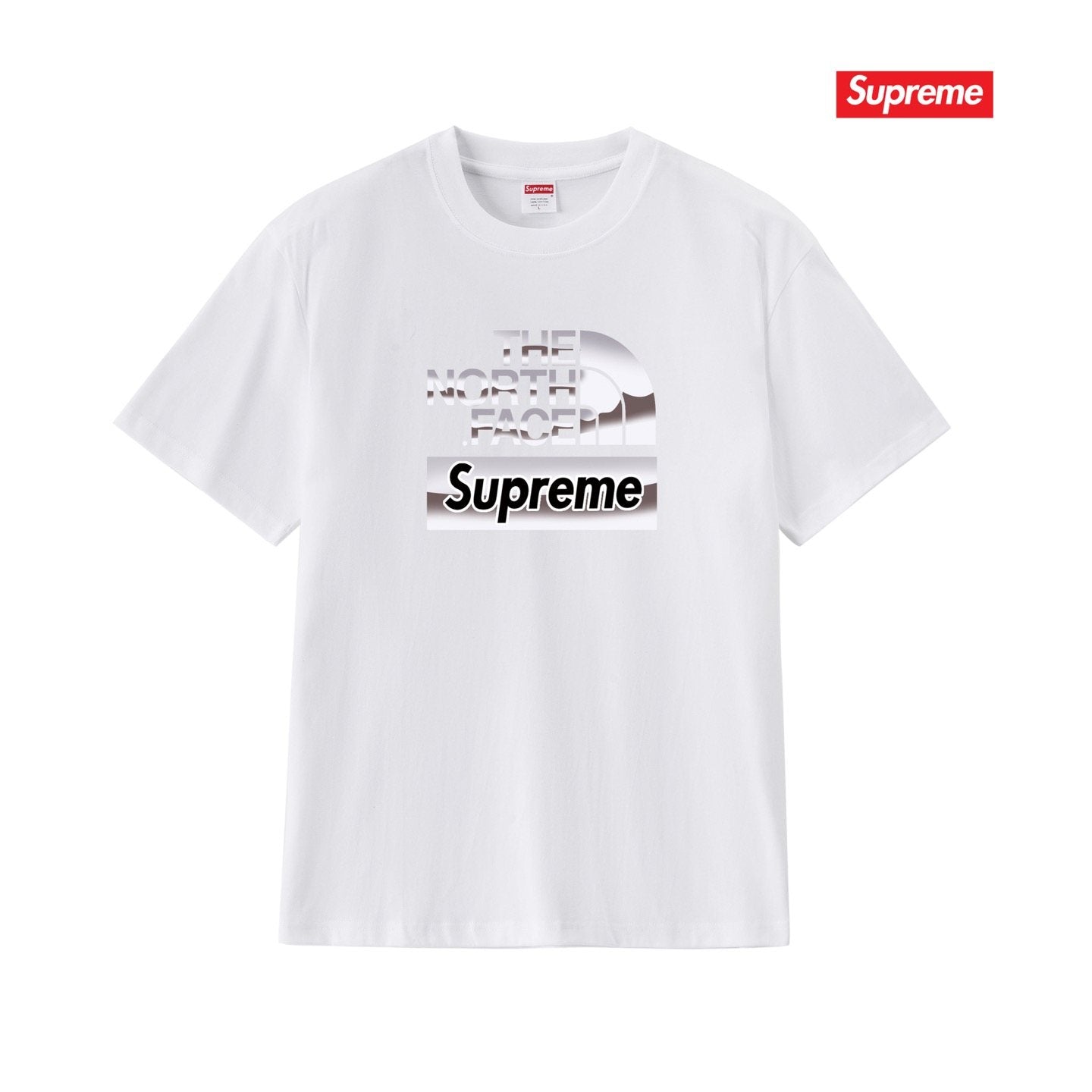 Supreme Mountain Logo Graphic T-Shirt — front