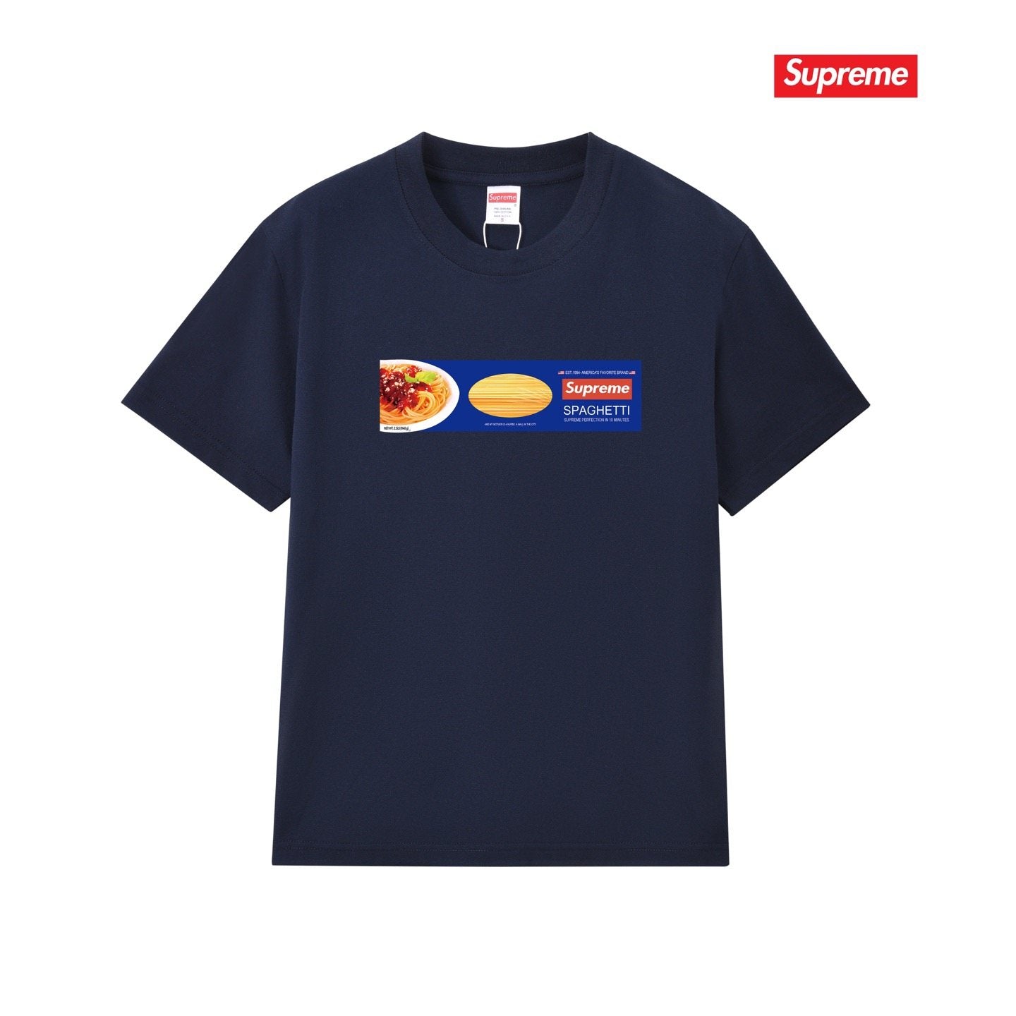 Supreme Spaghetti Graphic T-Shirt — front