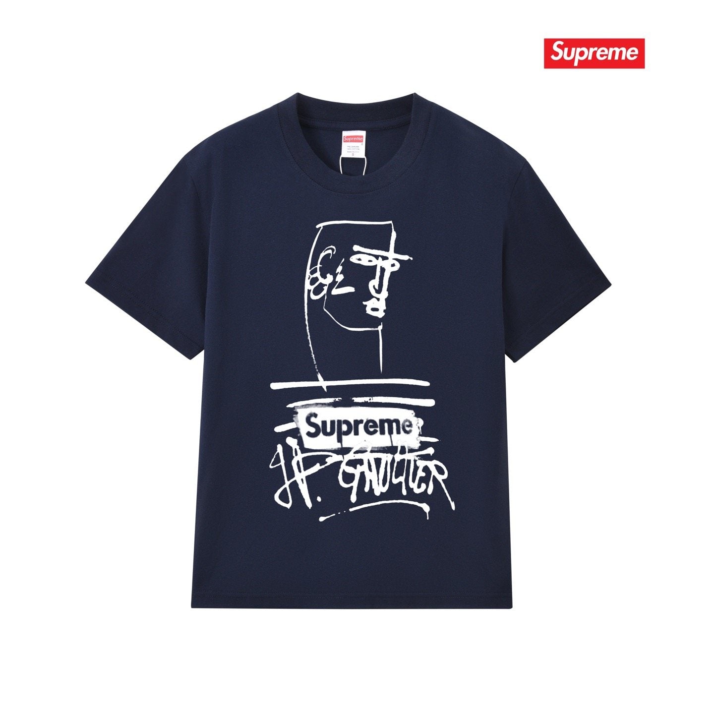Supreme Front Graphic Short-Sleeve T-Shirt — front