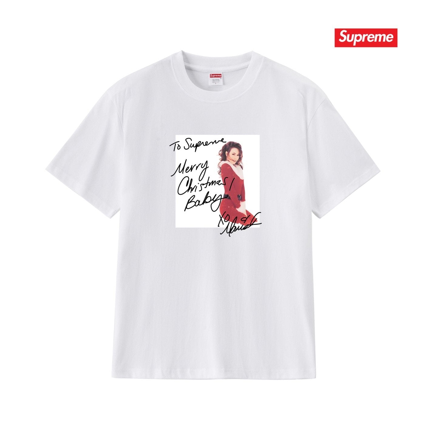 Supreme Christmas Woman Graphic T-Shirt — front