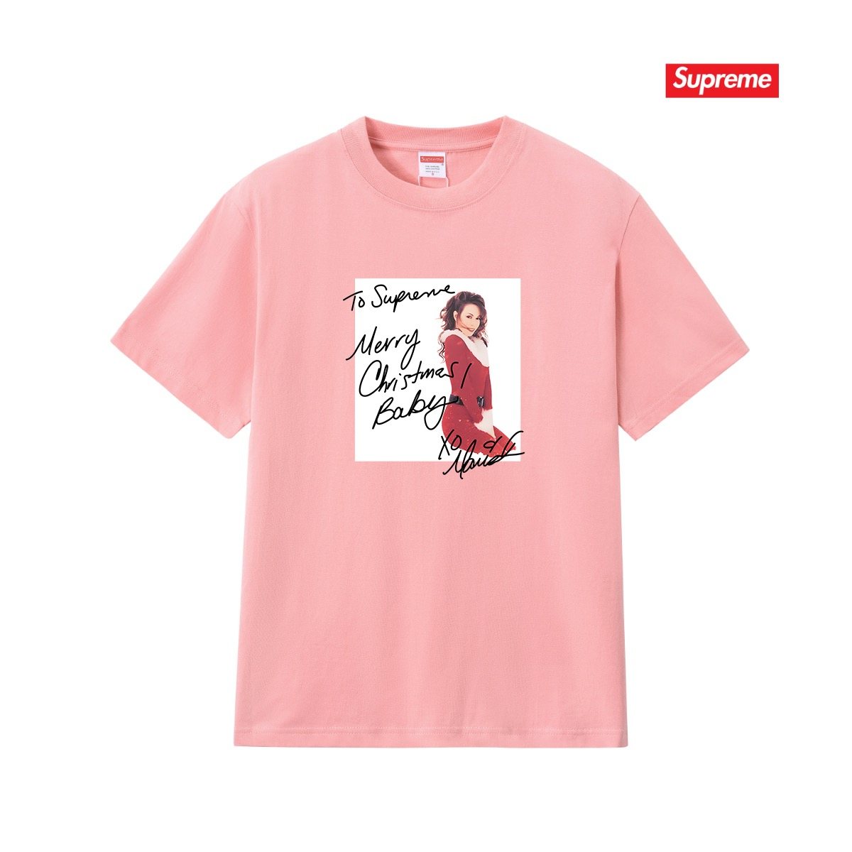Supreme Christmas Woman Graphic T-Shirt — front