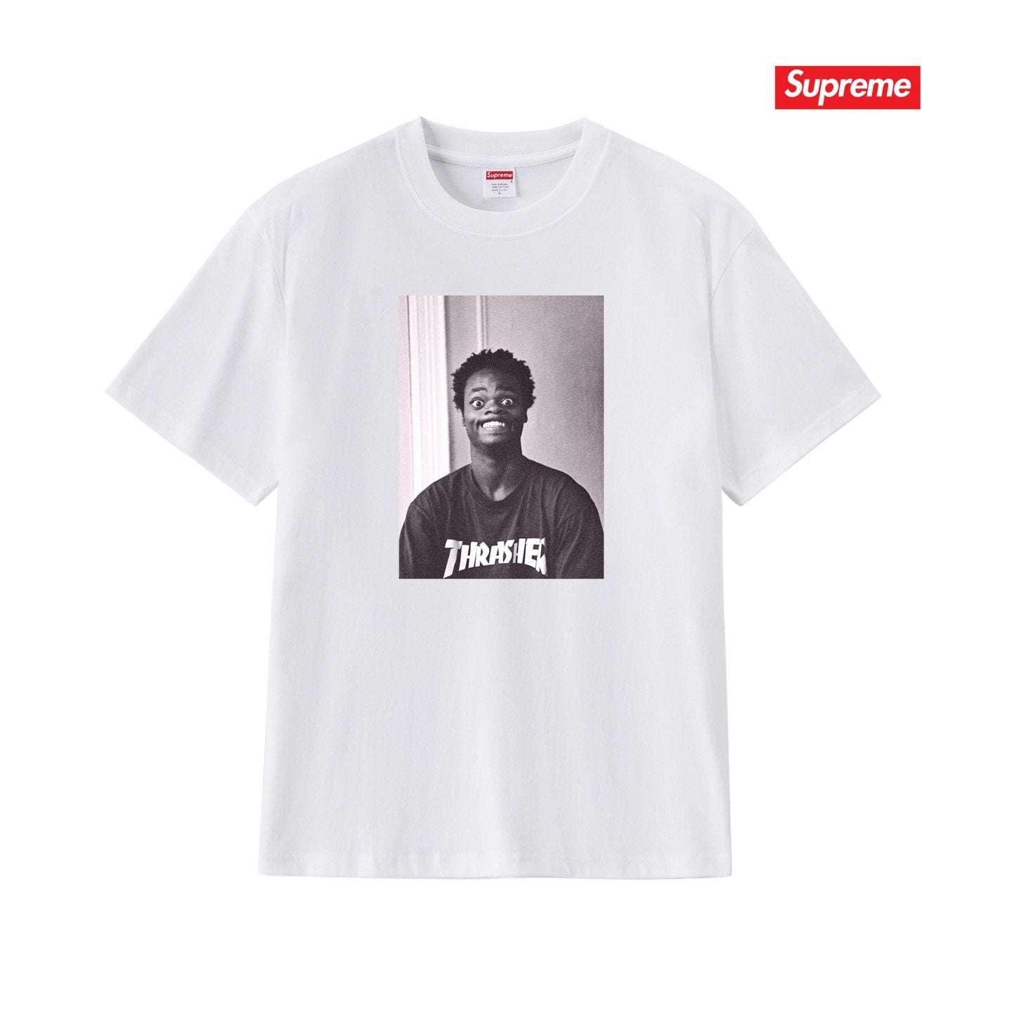 Supreme Front & Back Graphic T-Shirt — front
