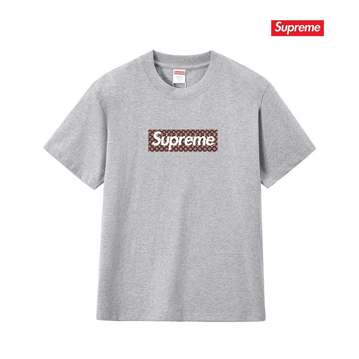 Supreme Patterned Box Graphic T-Shirt — front