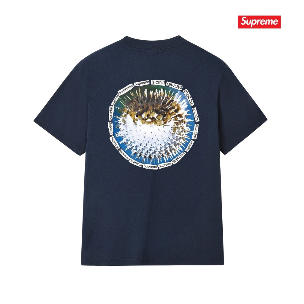 Supreme Pufferfish Back Graphic T-Shirt — back