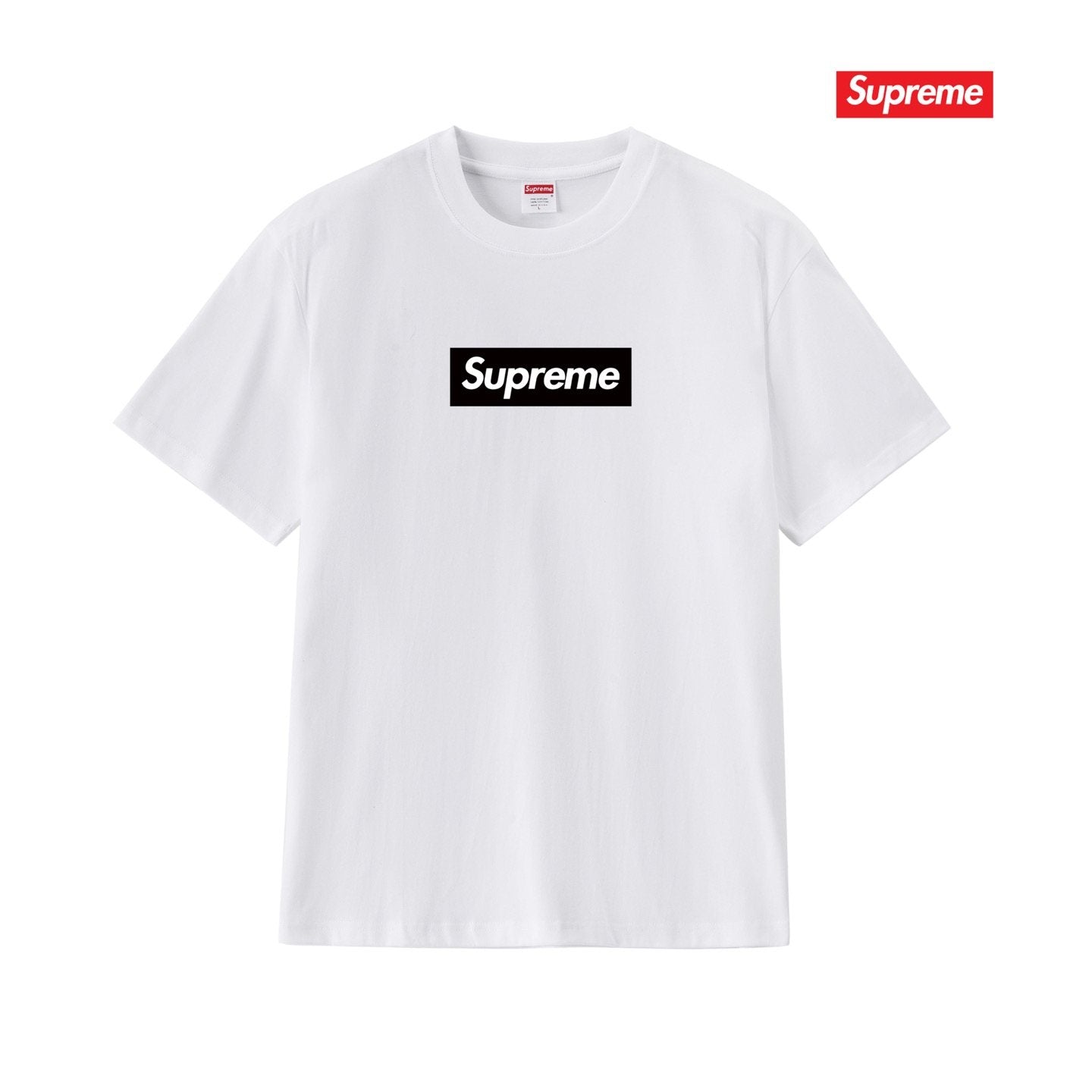 Supreme Front & Back Graphic Short-Sleeve T-Shirt — front
