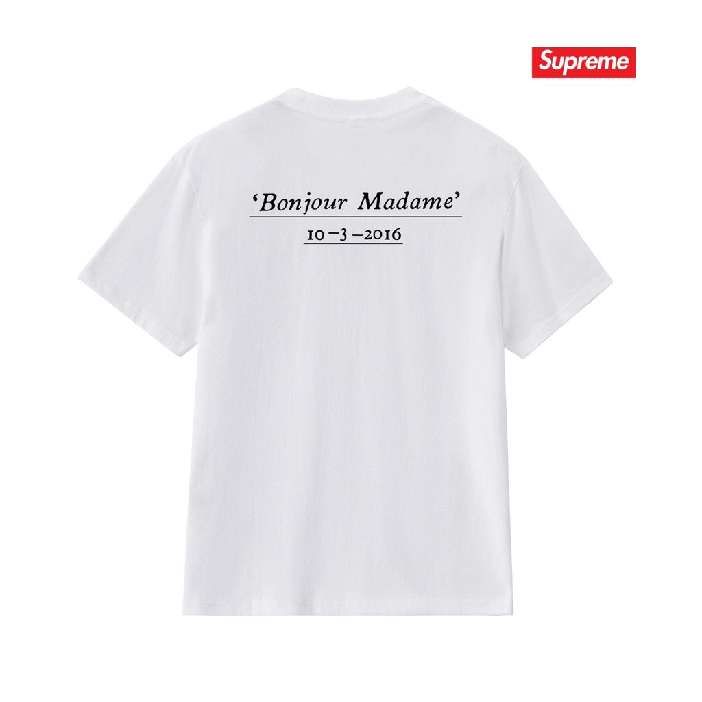 Supreme Front & Back Graphic Short-Sleeve T-Shirt — back