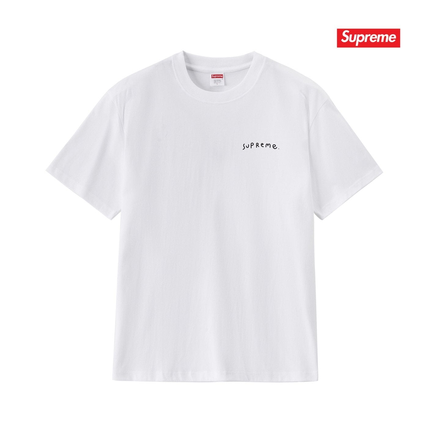 Supreme Front & Back Graphic Short-Sleeve T-Shirt — front