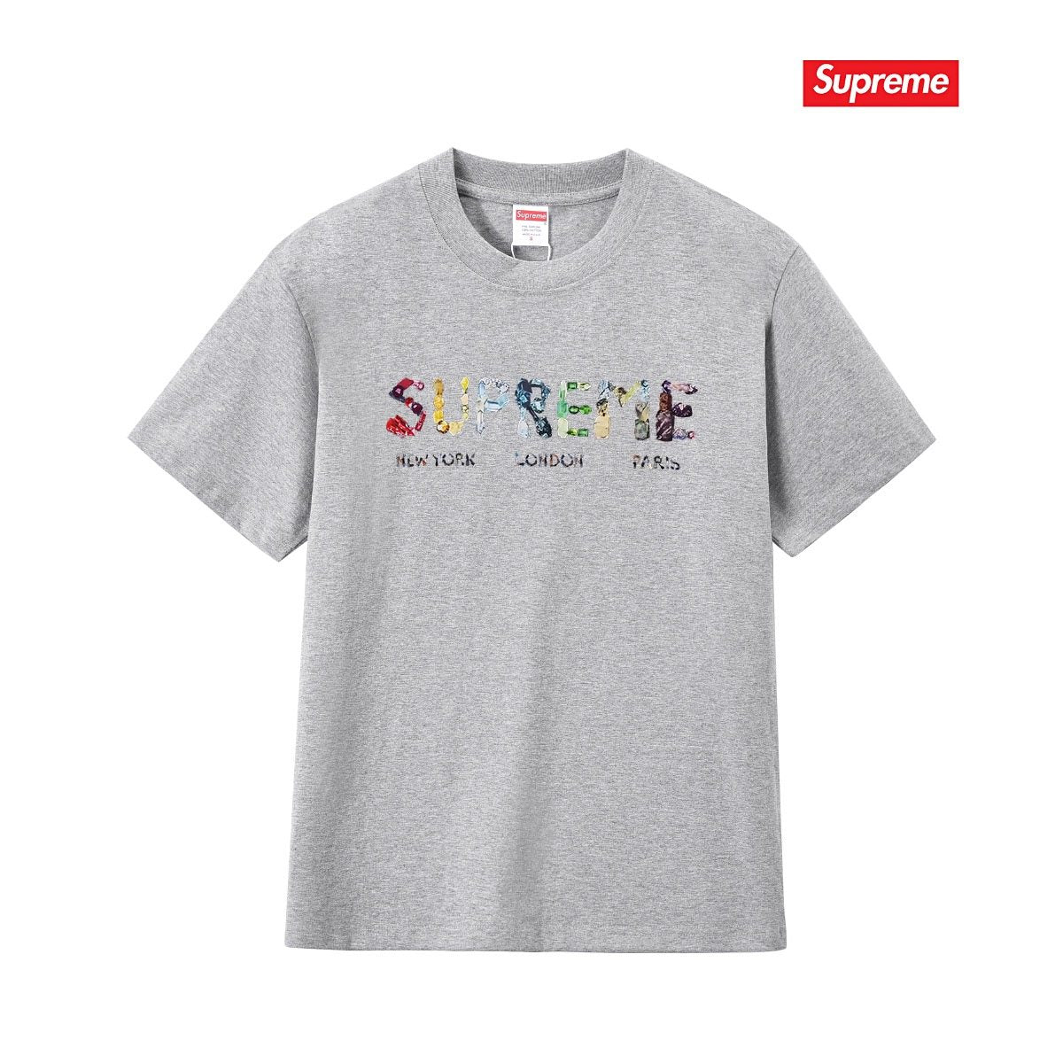 Supreme Chest Graphic Short-Sleeve T-Shirt — front