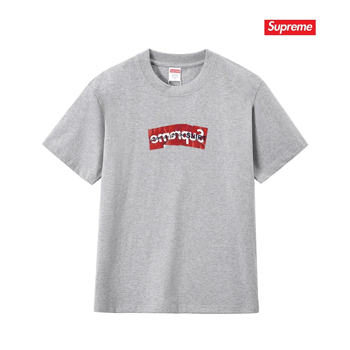 Supreme Distressed Graphic T-Shirt — front