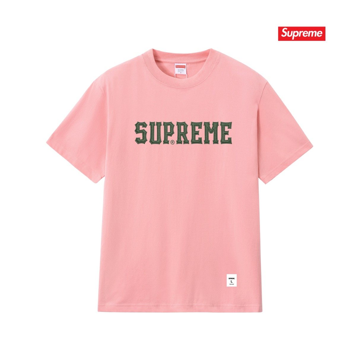 Supreme Front Graphic Short-Sleeve T-Shirt — front