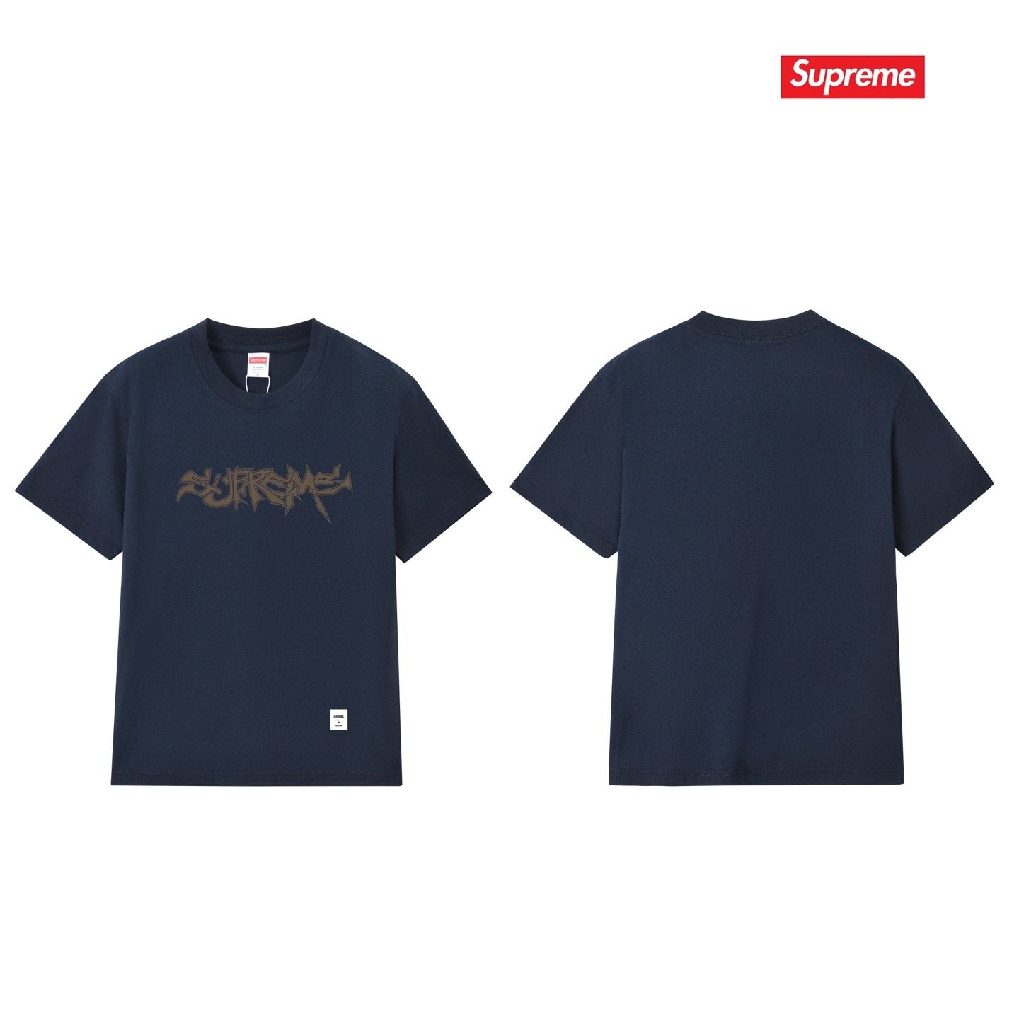 Supreme Graffiti Wordmark Short-Sleeve T-Shirt — back