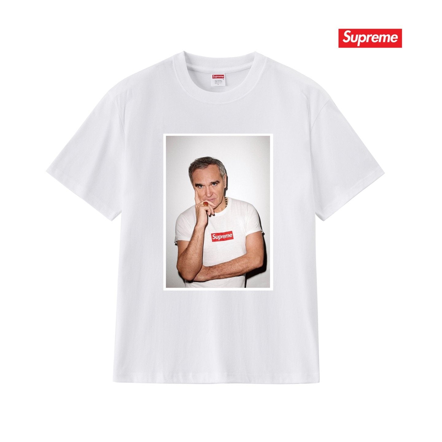 Supreme Portrait Graphic Short-Sleeve T-Shirt — front