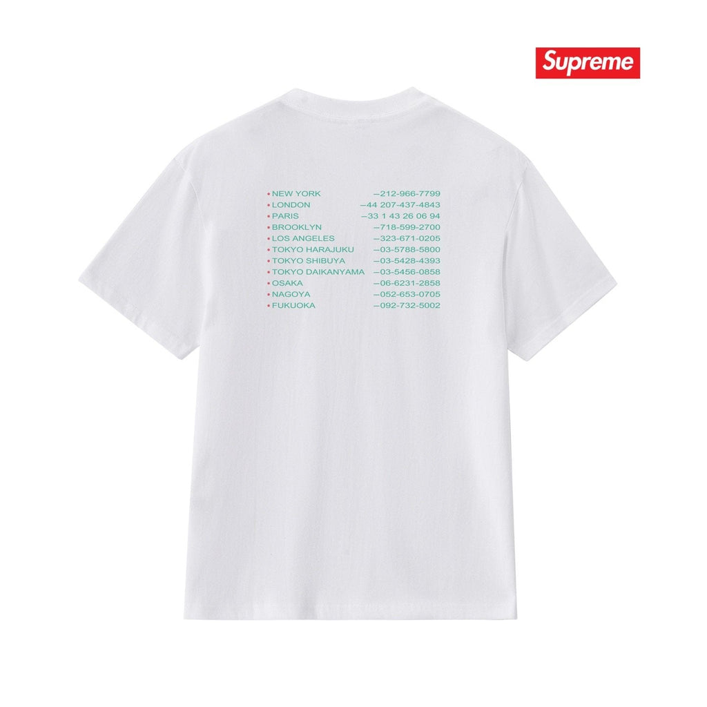 Supreme Front and Back Graphic T-Shirt — back