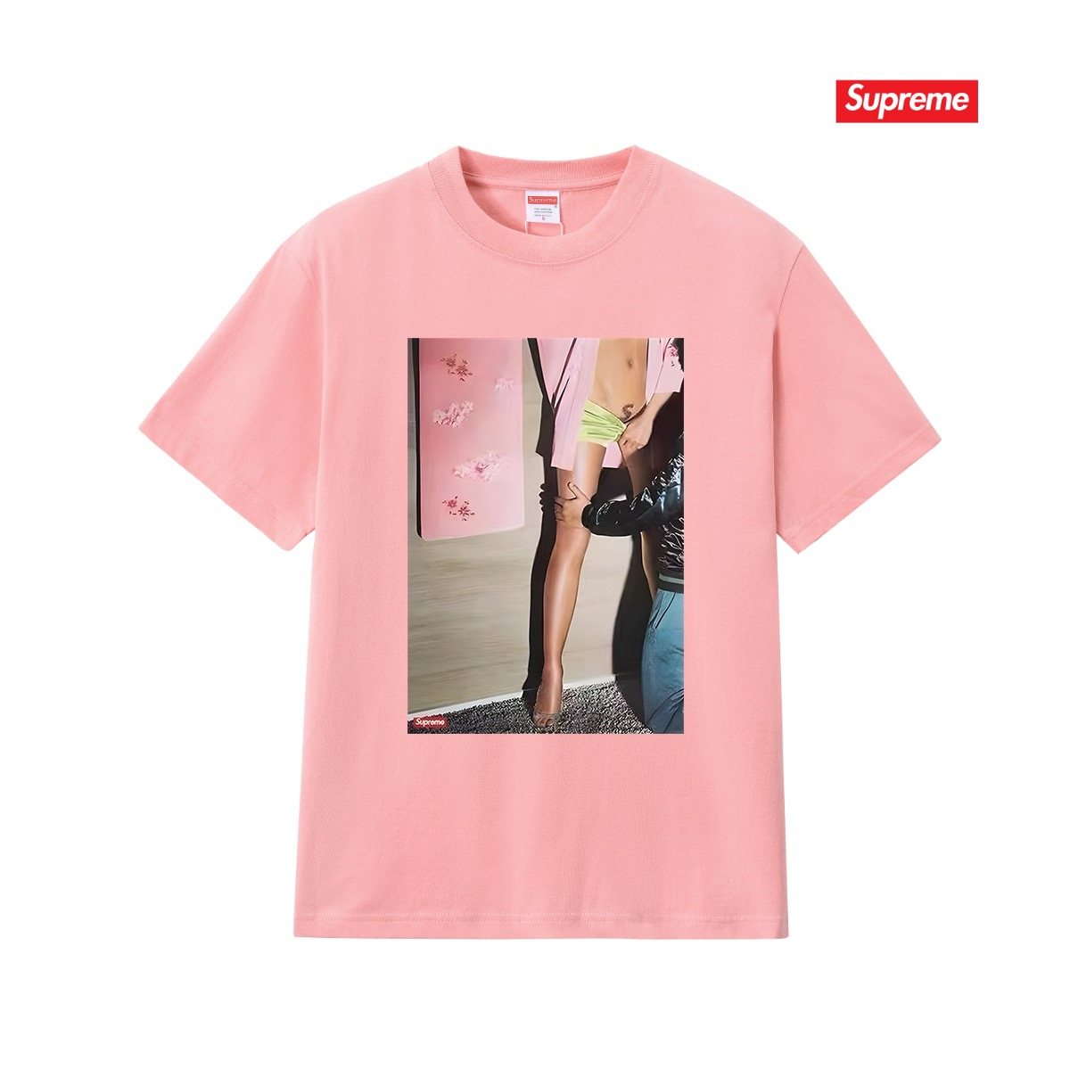 Supreme Photo Graphic Short-Sleeve T-Shirt — front