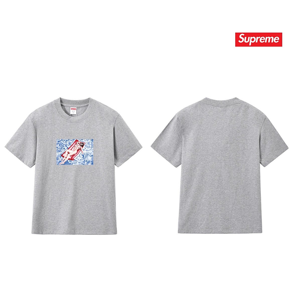 Supreme Rectangular Graphic T-Shirt — back