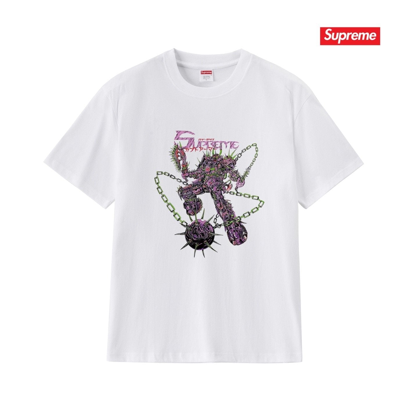Supreme Front Graphic Short-Sleeve T-Shirt — front