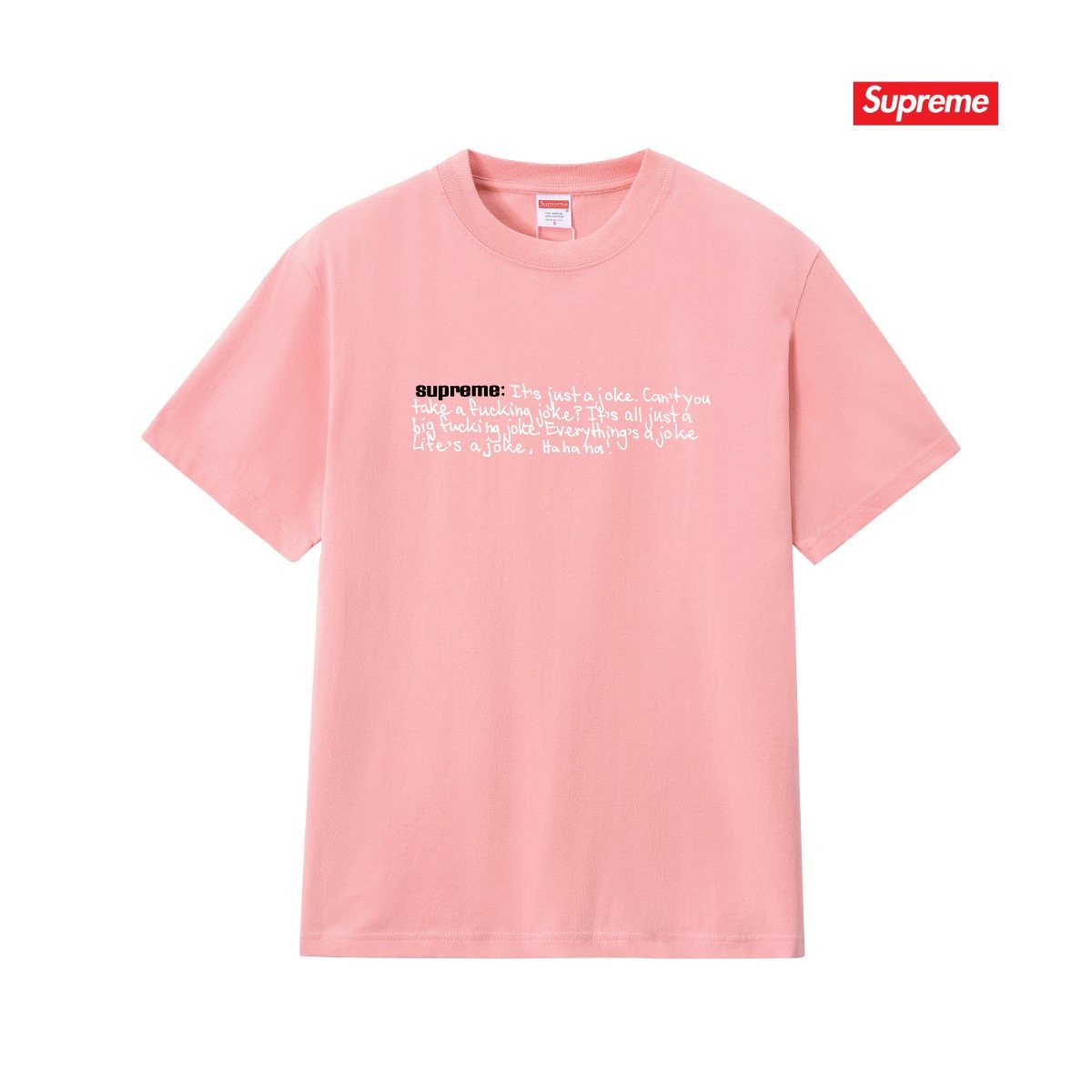 Supreme Front Graphic Short-Sleeve T-Shirt — front