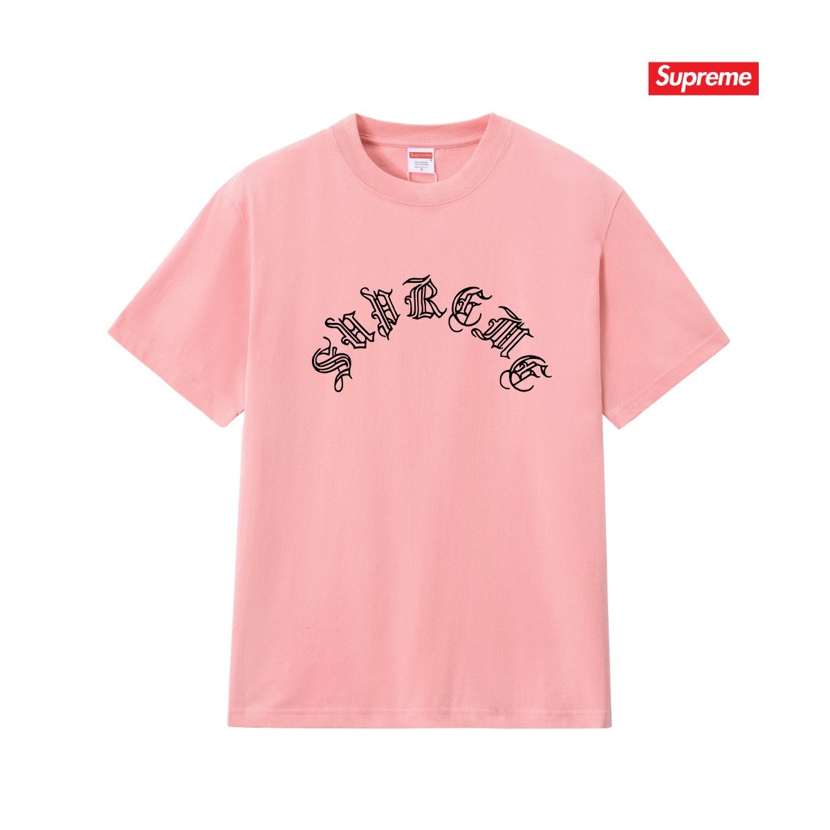 Supreme Arched Gothic Graphic T-Shirt — front