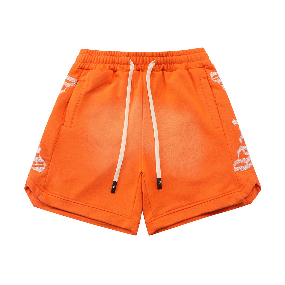 Godspeed Embroidered Drawstring Shorts — front