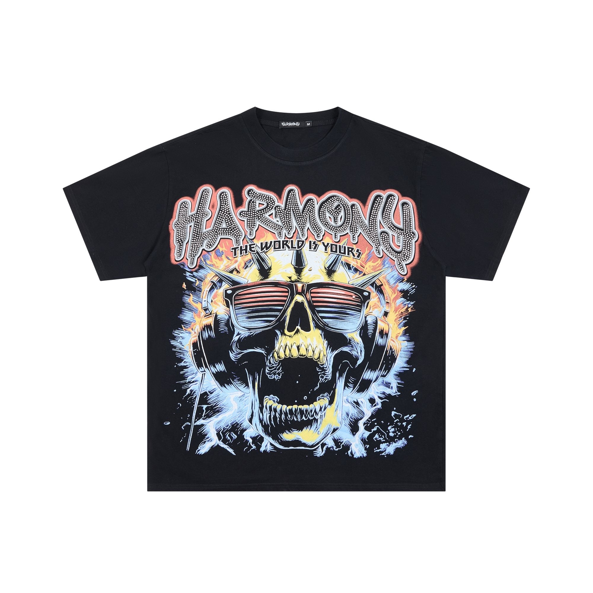 HARMONY Skull Graphic Short-Sleeve T-Shirt — hero