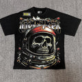 Godspeed Astronaut Skull Graphic T-Shirt — hero