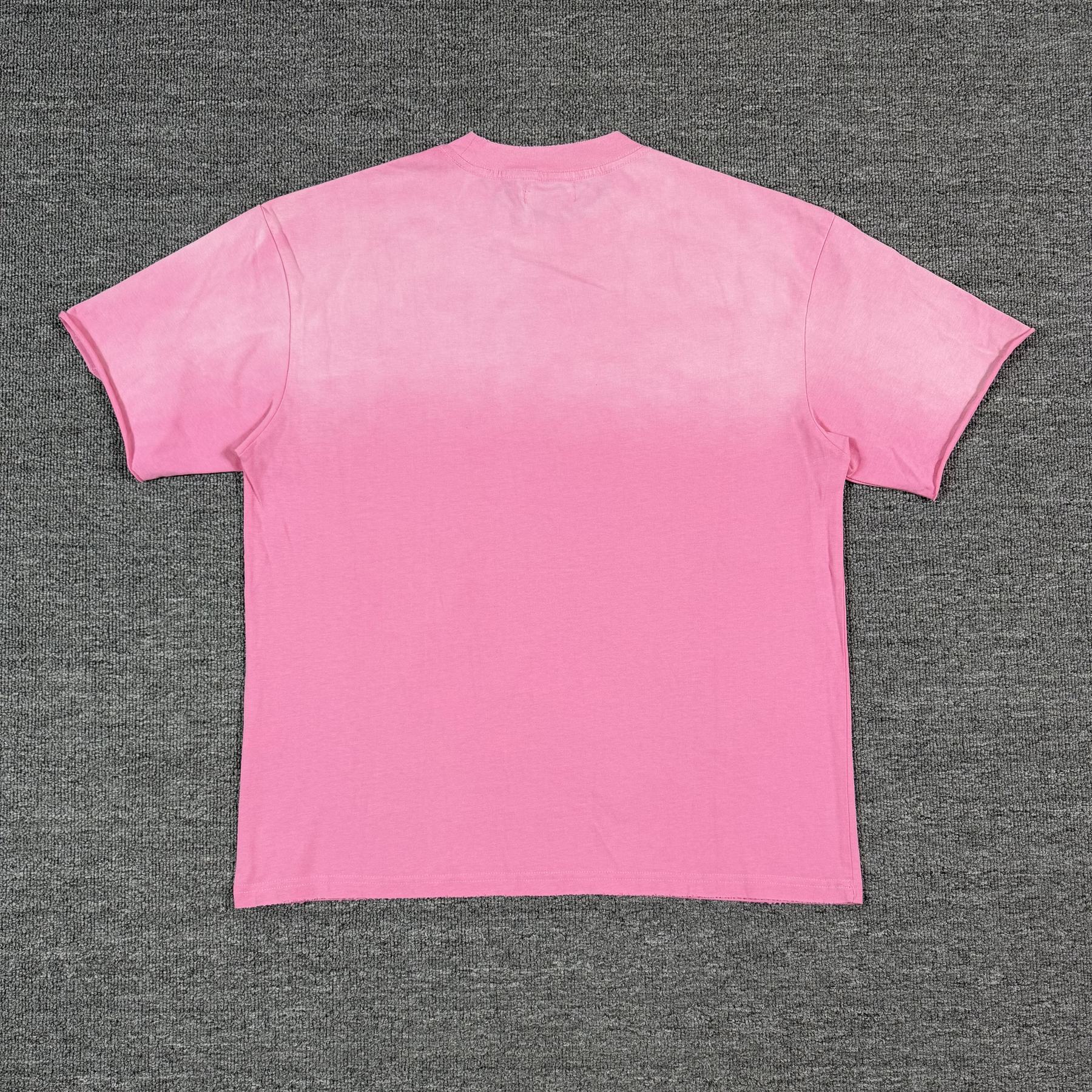 DUAA Soccer Player Graphic T-Shirt - Pink — back