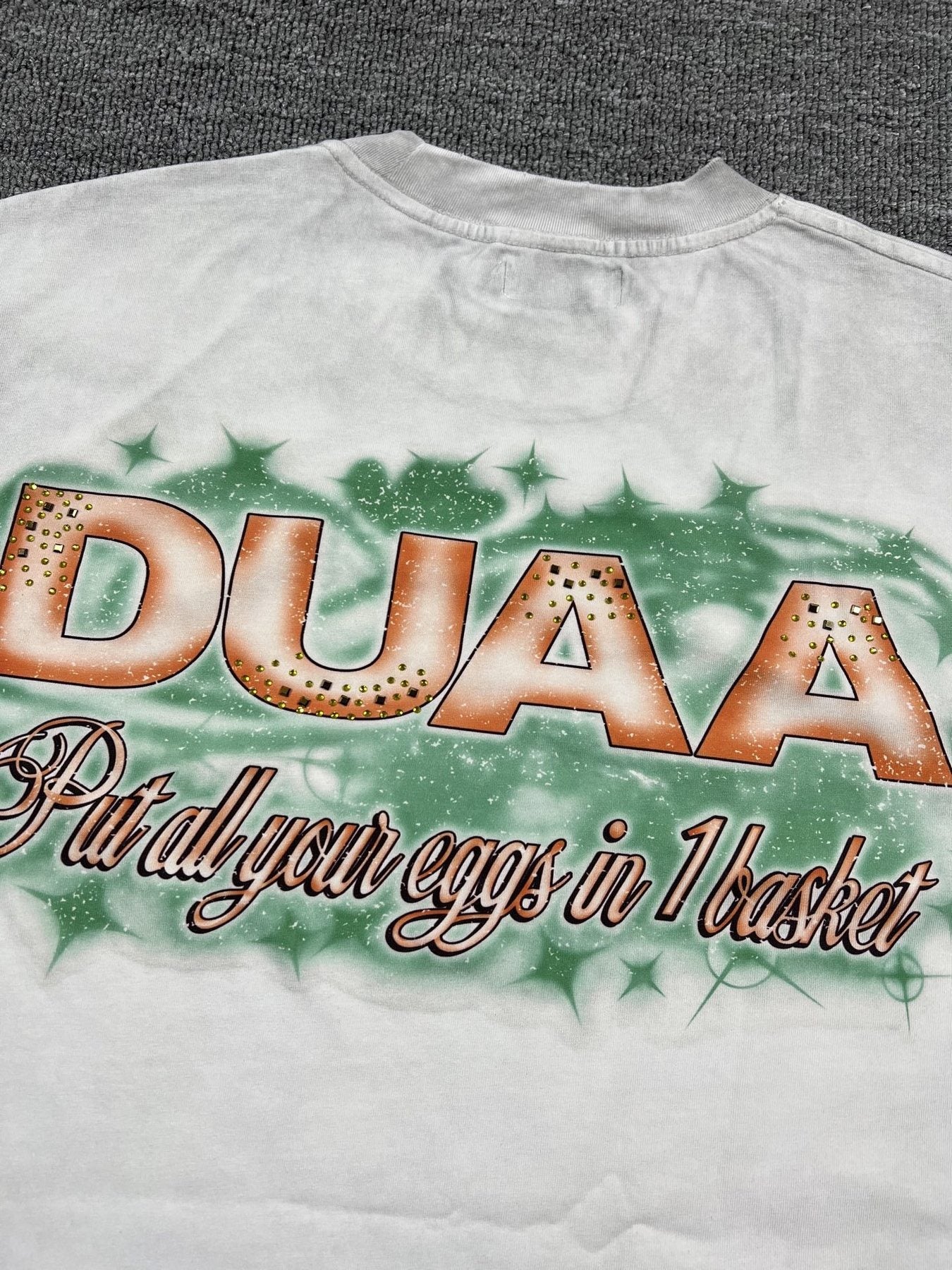 DUAA Duck & Eggs Graphic Short-Sleeve T-Shirt — detail