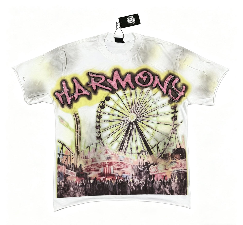 HARMONY New Age Ferris Wheel Graphic T-Shirt — hero