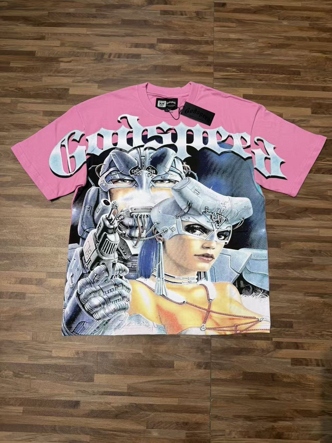 Godspeed Gothic Front Graphic T-Shirt — front