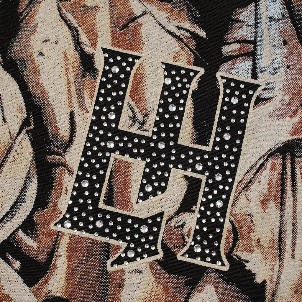 Life Hustlere No Days Off Angel Graphic T-Shirt — detail