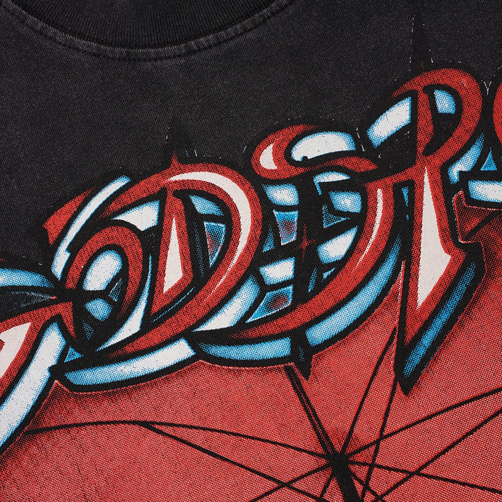 Godspeed Washed Graphic Short-Sleeve T-Shirt — detail