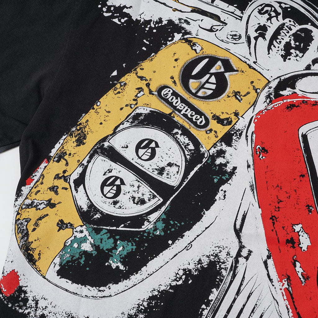 Godspeed Car Key Graphic T-Shirt — detail
