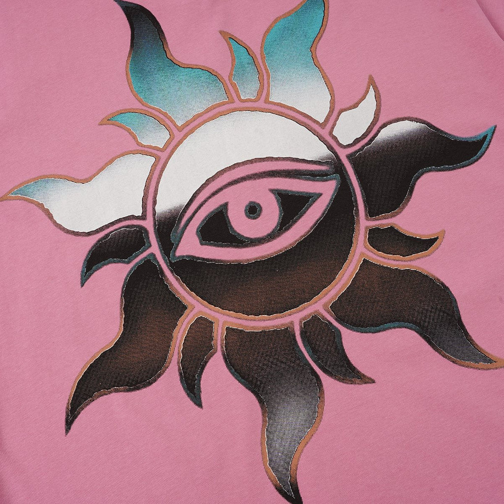 Godspeed Statue & Eye Graphic Short-Sleeve T-Shirt — detail