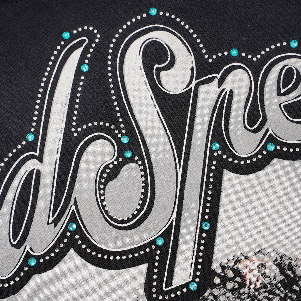 Godspeed Distressed Washed Graphic T-Shirt — detail