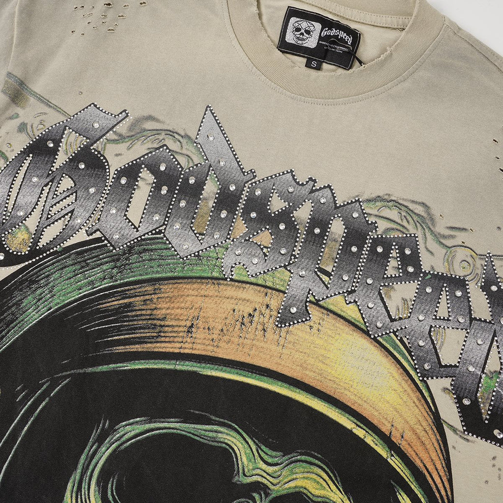 Godspeed Out of One Skull Graphic T-Shirt — detail