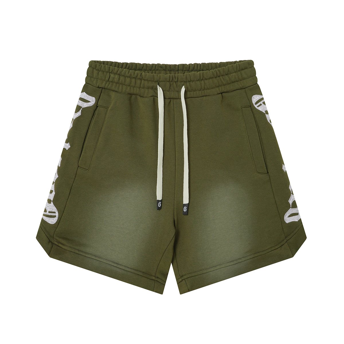 Godspeed Washed Drawstring Shorts — front